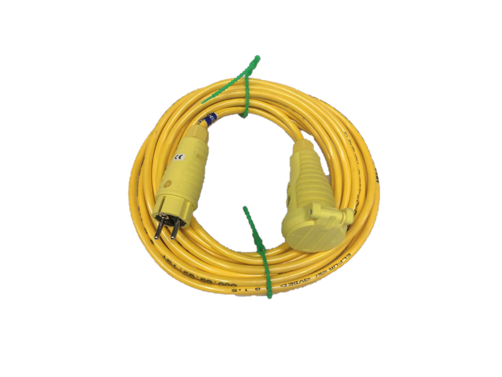 3/h6 El-Kabel f.Humm./ gult (3x2,5) 10m