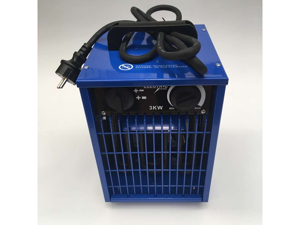 Varmeblæser 3KW 230V