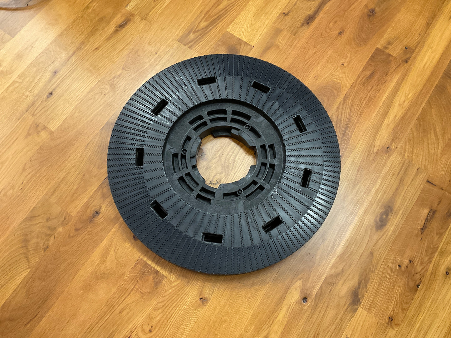 Drivskive sort pigge m.gummi (standard)(Brug 42374)