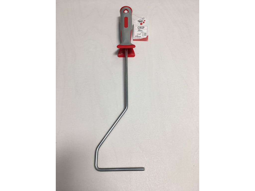 skaft, rød/grå lang 10cm
