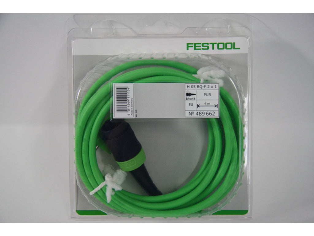 Plug it-kabel Grøn 4 mt