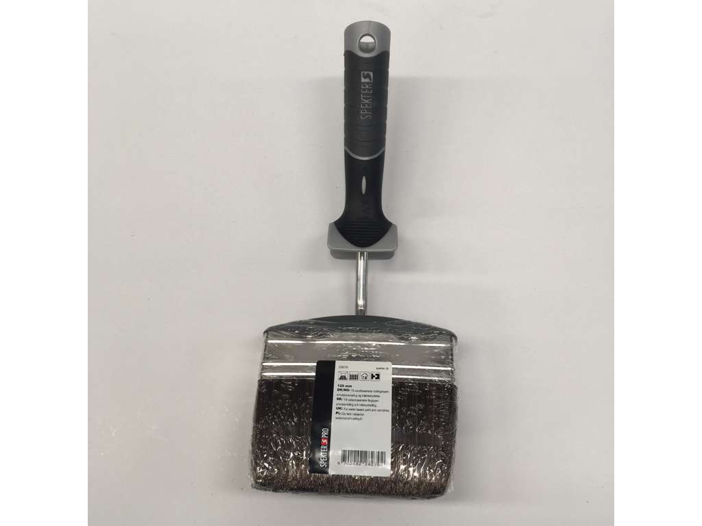 Bredpensel gråt-skaft Spekter120mm