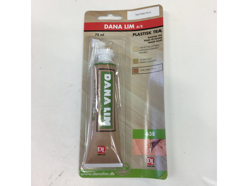 Plast.træ Teak tube
