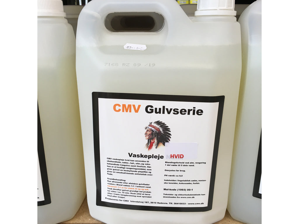 Vaskepleje Hvid 5 ltr.