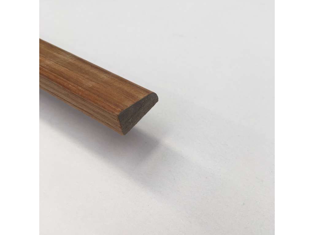 Skureliste 12x21 Teak 2,4 mt