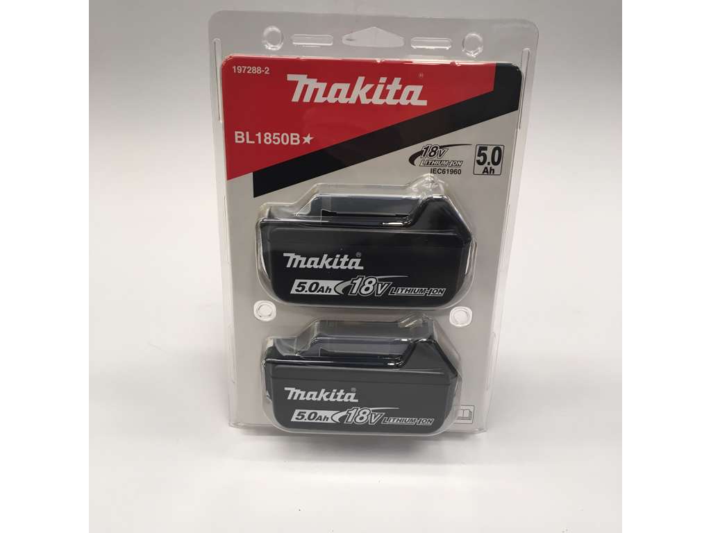 18 v batterier 2-pak 5.0 AH