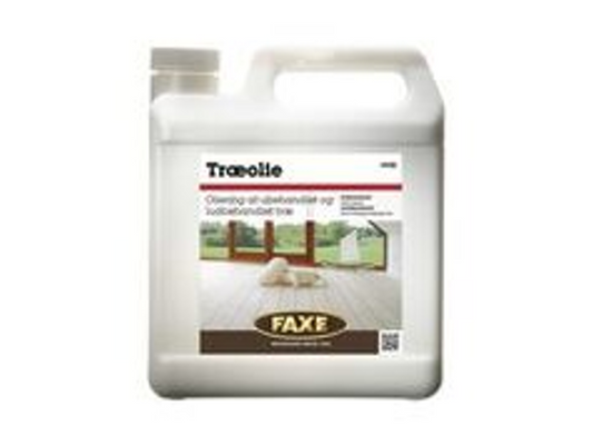 Faxe Træolie Hvid     5 L
