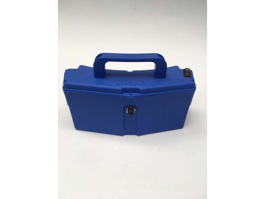 Batterikasse blå  (u/batteri) gl.model