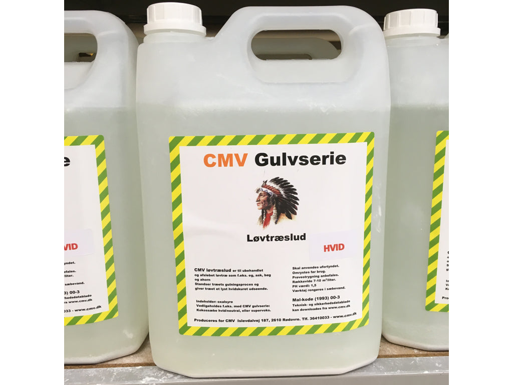 Løvtræslud  Hvid      5 L