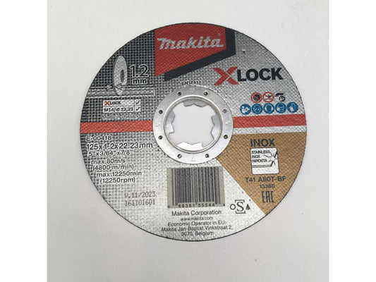 Skæreskive X-lock 125x1,2x22,23mm 10 stk.