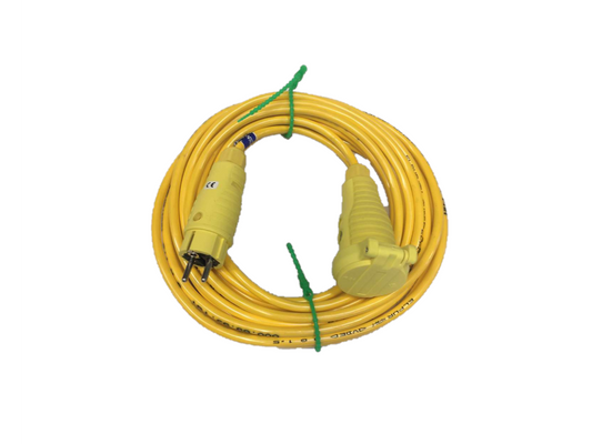 3/h6  El-Kabel f.Humm./ gult (3x2,5) 10m