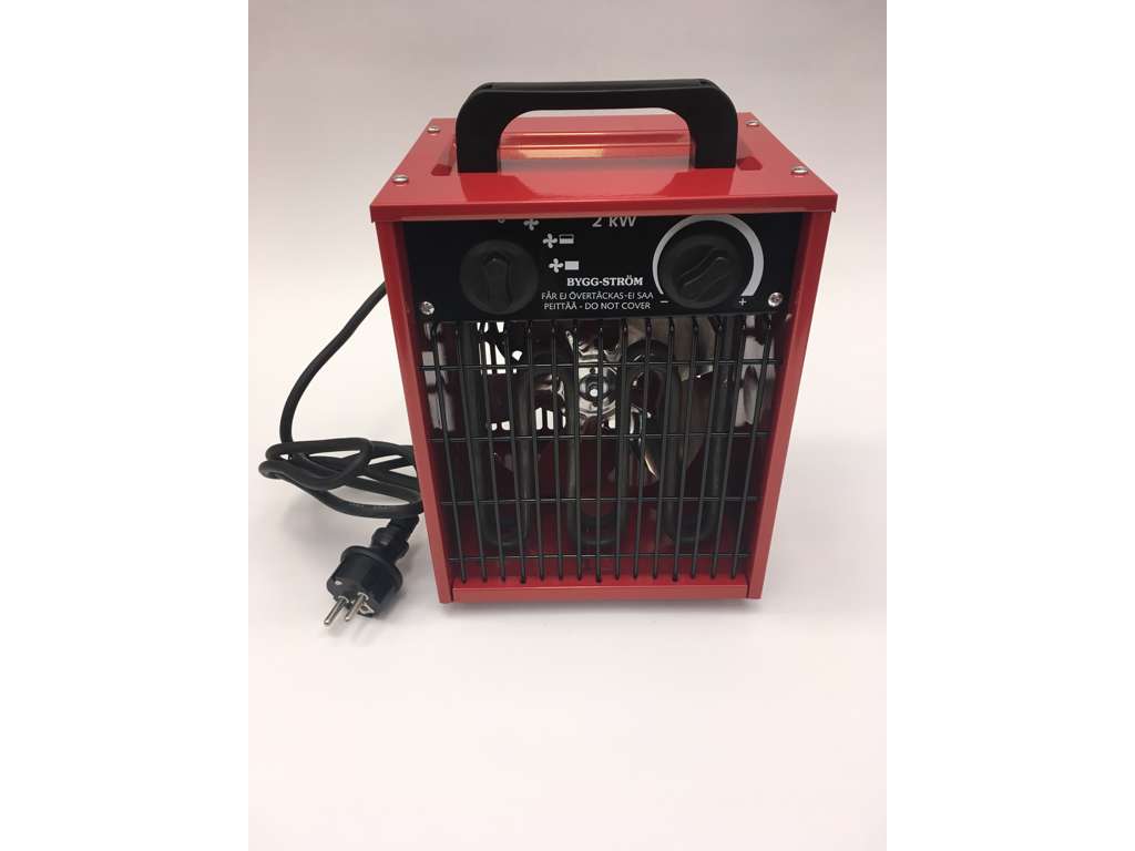 Varmeblæser 2 KW 230V