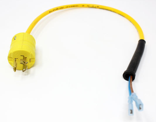 14/f2  ledning m. stik f. motor
