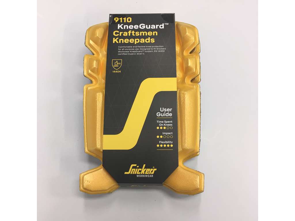 Knæpude gul/sort Snickers
