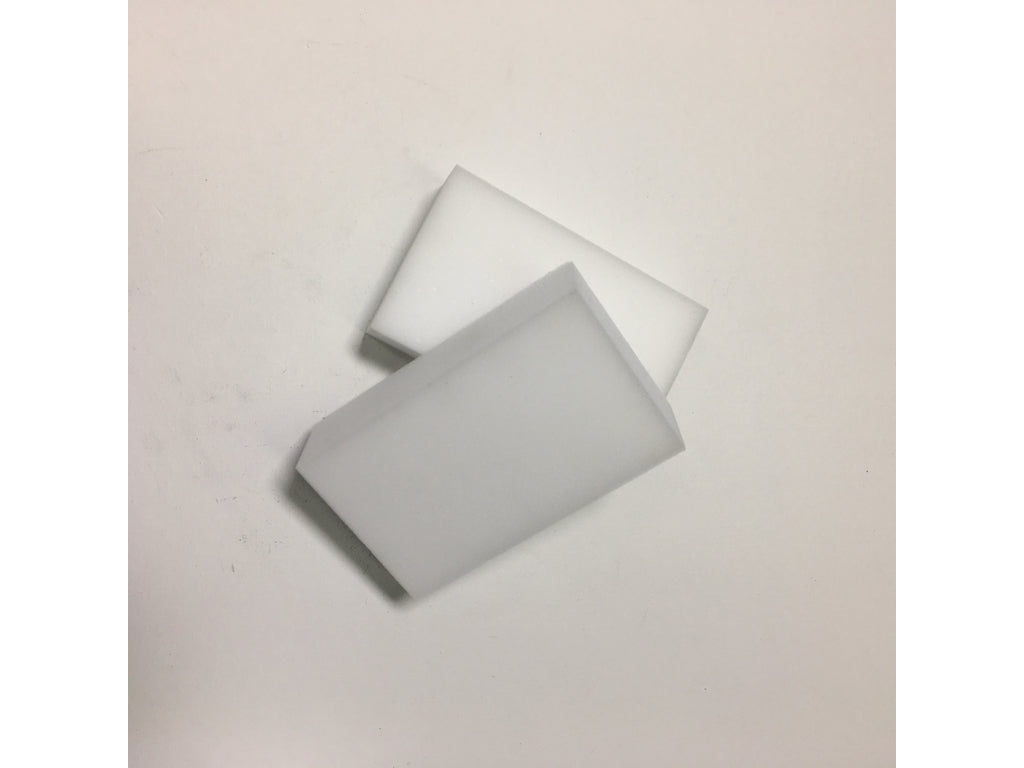 Mikrocleansvamp Hvid  pak. m. 12 stk