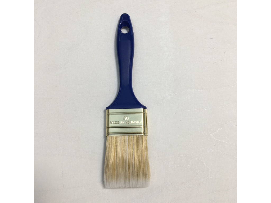 Pensel Træ   Blå-plast  60mm