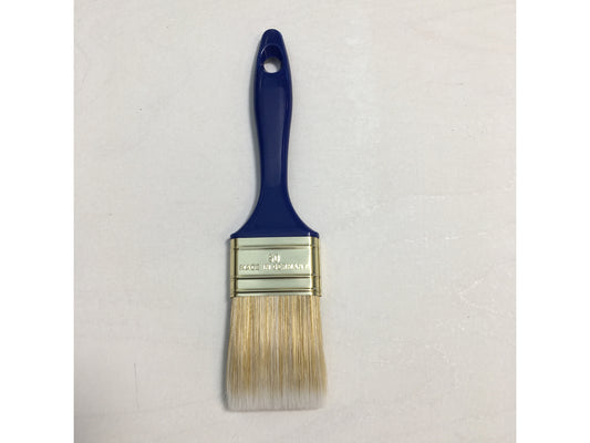 Pensel Træ   Blå-plast  60mm