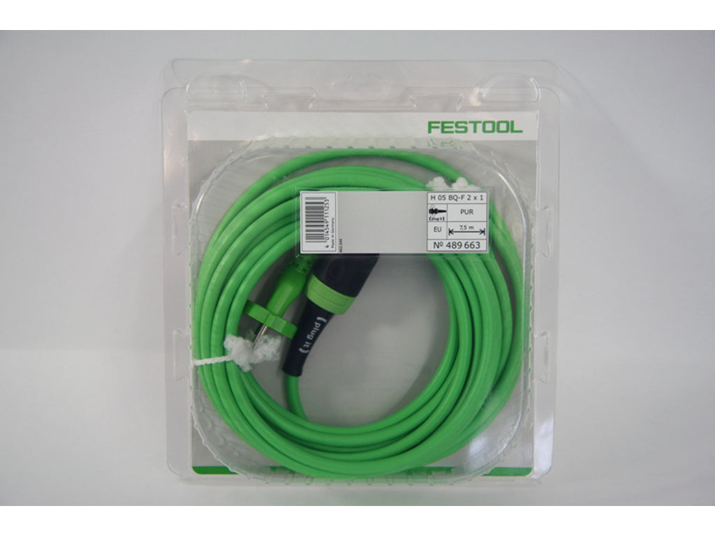 Plug- it Kabel  Grøn  7,5 mt