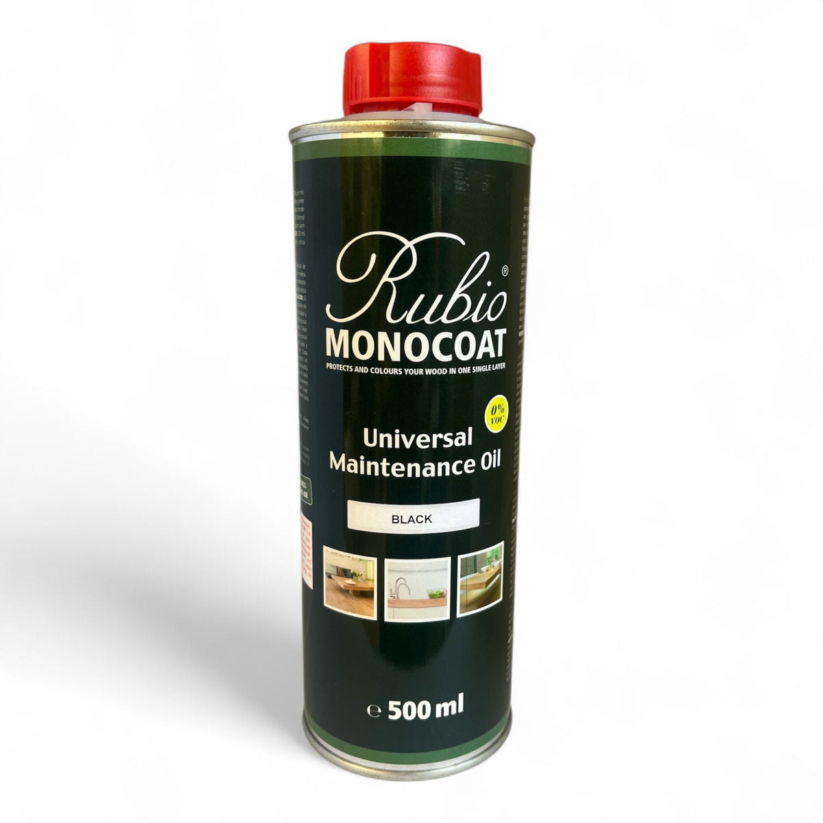 R. M. Maintenance Oil 0,5L SORT (plejeolie)