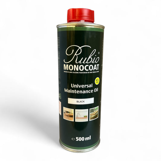 Rubio Monocoat Maintenance Oil 0,5L SORT (plejeolie)