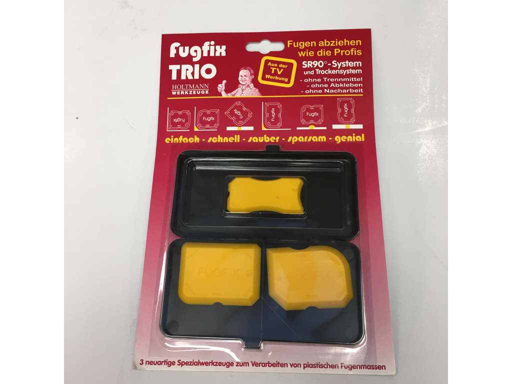 Fugfix glittesæt 3 dele Silicone