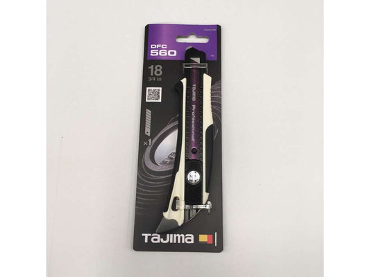 Tajima Hvid/sort m.klik 18mm#