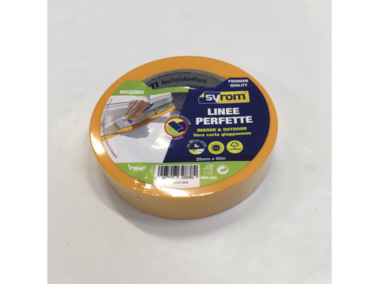 Gul UV-tape 24mm X 50m