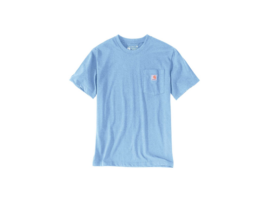 Carhartt - T-shirt m/lomme K87 BORDEAUX M