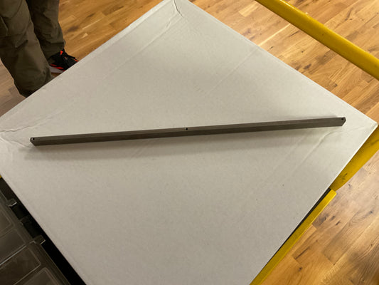 Metalskinne for håndtag