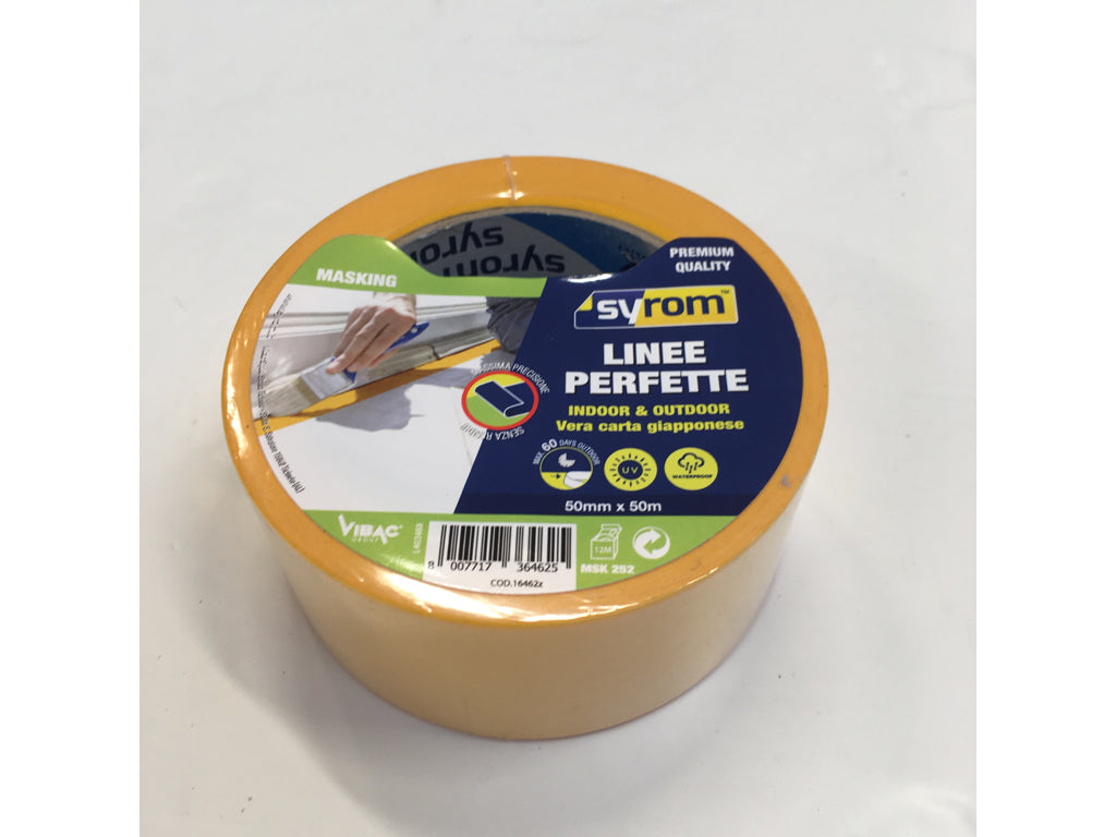 Gul UV-tape 48mm X 50m