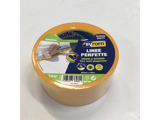 Gul UV-tape 48mm X 50m