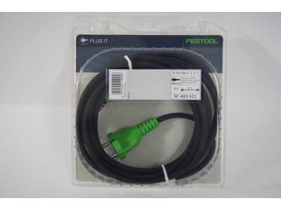 Plug-it-kabel, Sort 4 mt  1 stk.